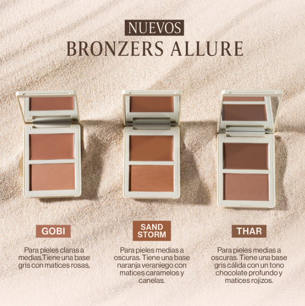 Bronzer Allure Crema y Compacto Atenea